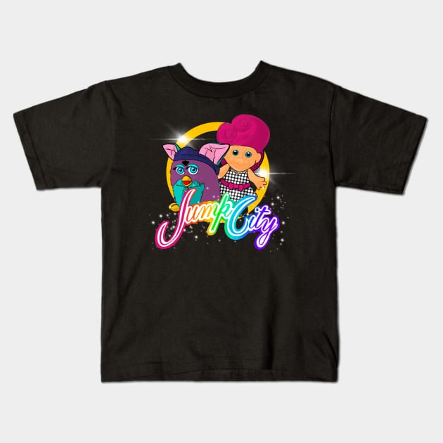 Jump City only the 90's Kids Kids T-Shirt by feilan